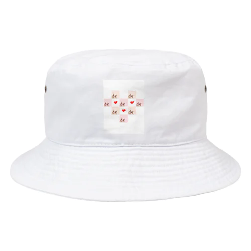 こむぎ❤️ハート Bucket Hat