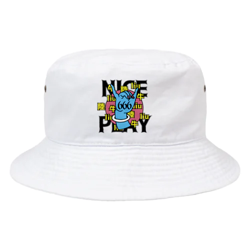 NICE PLAY【666】 Bucket Hat