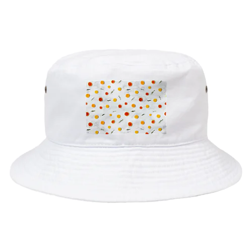 オレンジデザイングッズ Bucket Hat