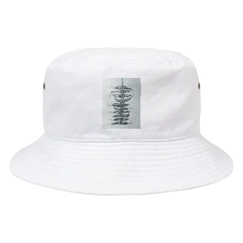 イチゴ君唐辛子シリーズ Bucket Hat