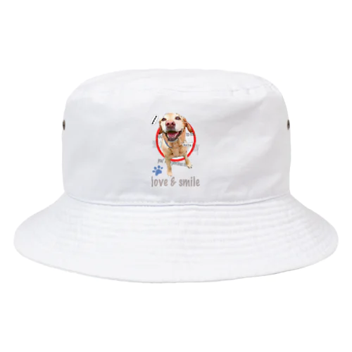 スマイルドッグ Bucket Hat