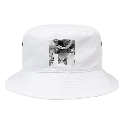 鏡の中のマロンたん😍 Bucket Hat