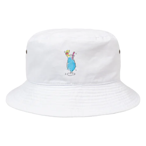 のみのも - みずいろのあれ Bucket Hat