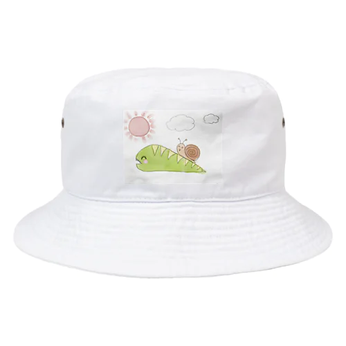 ウツボとカタツムリ Bucket Hat