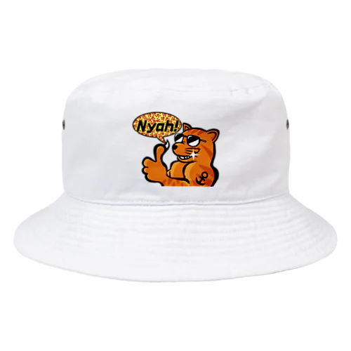 ネコ牧場茶トラ猫 Bucket Hat
