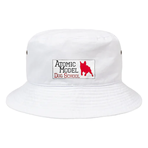 犬の学校🐕　ｱﾄﾐｯｸﾓﾃﾞﾙ ﾄﾞｯｸﾞｽｸｰﾙ Bucket Hat