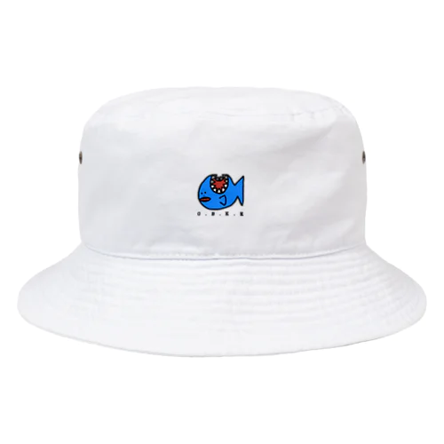 おばけクジラのバスケット Bucket Hat