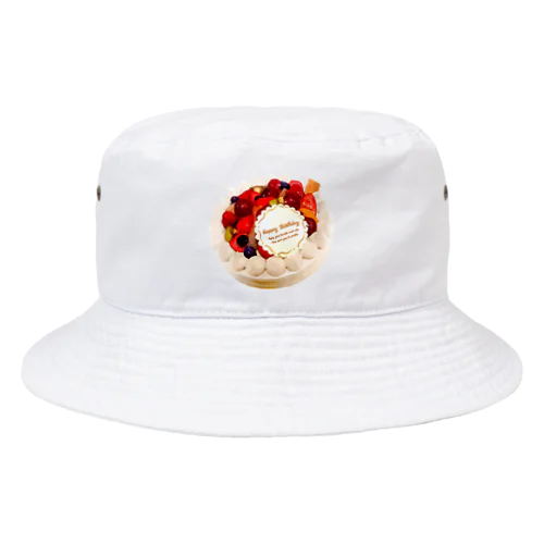 フルーツたっぷりのデコレーションケーキ Bucket Hat