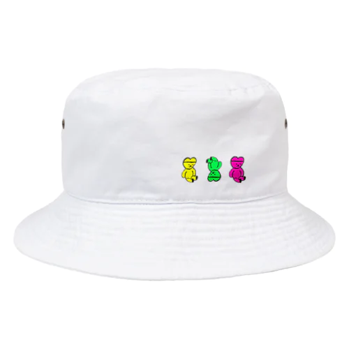 くまくま。グミゴールドベア Bucket Hat