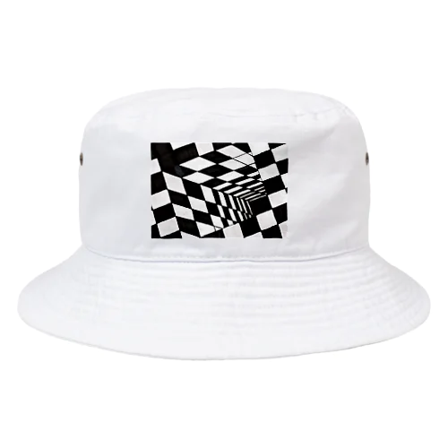 トリックアートシリーズ Bucket Hat