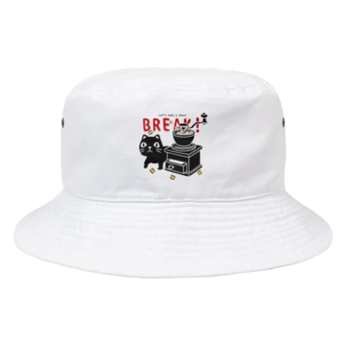 やみねこのコーヒー*A Bucket Hat