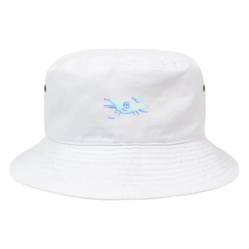 お前の所為で月食見れなかったんだからなカニの形の雲くん Bucket Hat