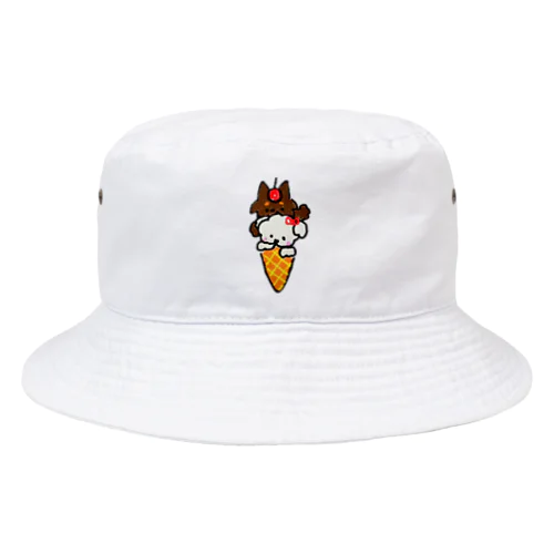 仲良しチワマルちゃん Bucket Hat