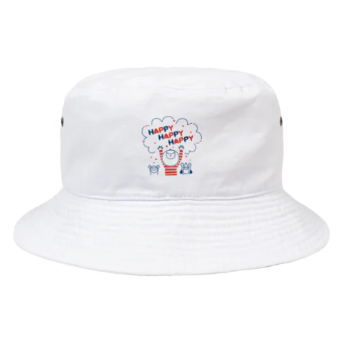 HAPPY HAPPY HAPPY！上を向いて笑おう！ Bucket Hat