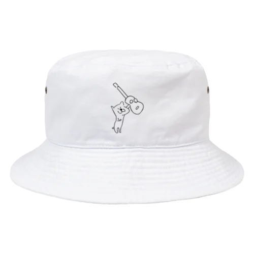 ウクレレを買ったネコ Bucket Hat