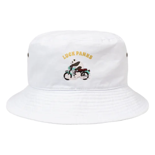 バイク乗りのパンダ Bucket Hat