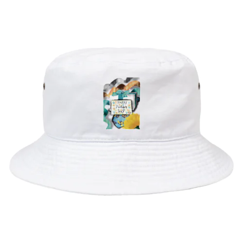 TITINOHI＝Father’sDay 「父の日に、👔や🎁はいかがですか？」 Bucket Hat