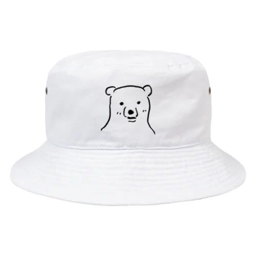 ギザギザ（しろくま） Bucket Hat