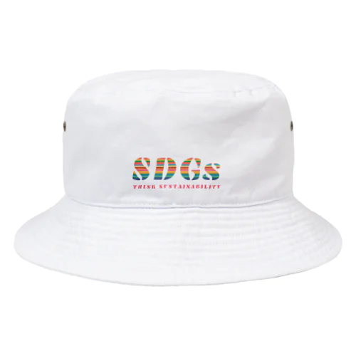 SDGs - think sustainability Bucket Hat