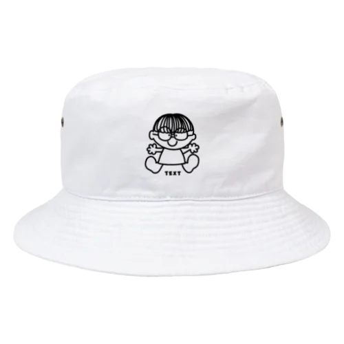 TikuTik_TEXT Bucket Hat