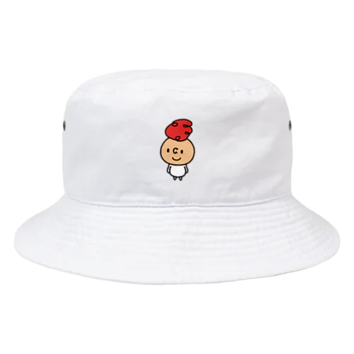 赤つぶっち Bucket Hat