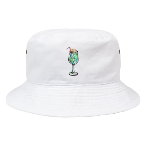 クリームソーダ Bucket Hat