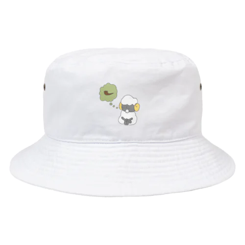 禁煙するひつじ Bucket Hat