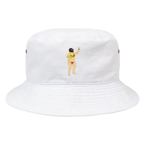 夏を楽しむ科学者 Bucket Hat