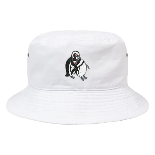 スキスキ😍しちゃうケープペンギン🐧 Bucket Hat