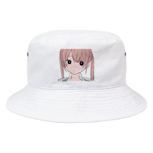 ツインテ女子 Bucket Hat