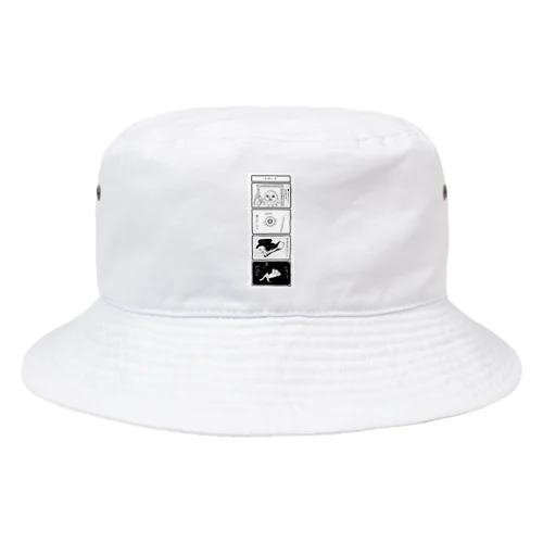 四コマ漫画 Bucket Hat