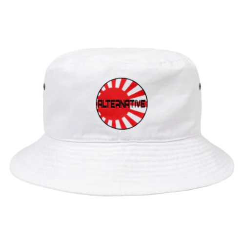 オルタネイティ部ライジングサン Bucket Hat