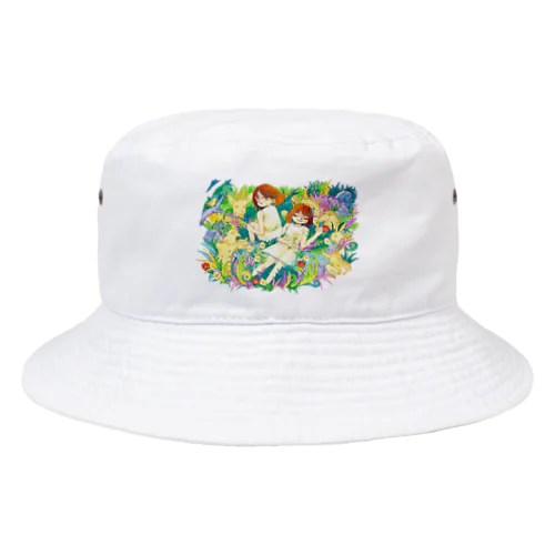 ふたりあわせ Bucket Hat