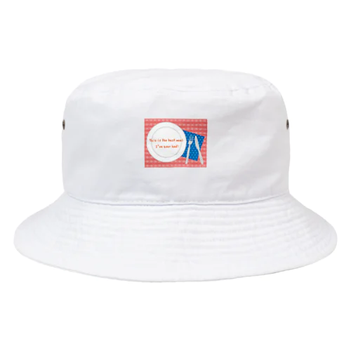 TABLE-PINK Bucket Hat