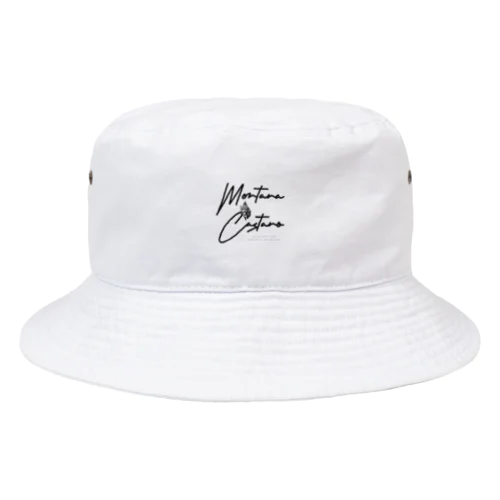 MONTANA CASTANO モンタナ・カスターノ Typography OMURASAKI Bucket Hat