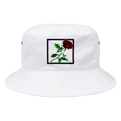 切り華 バラバラになるバラ Bucket Hat