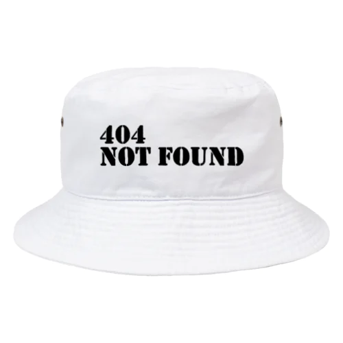 404 not found バケットハット