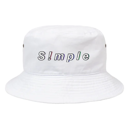 simple バケットハット