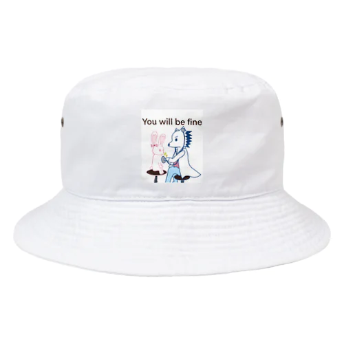 ドクターわんこ きっと良くなるよ Bucket Hat