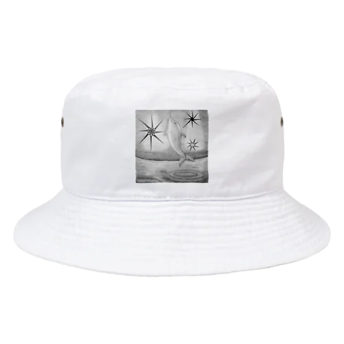 イルカ飛ぶ！ Bucket Hat