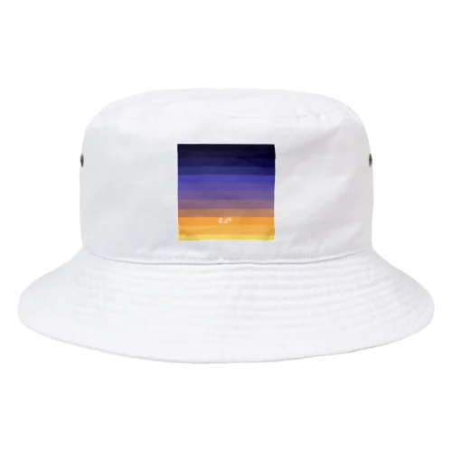 空色グラデ(夕～夜) Bucket Hat