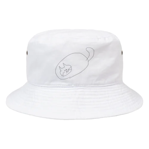 デブ猫 Bucket Hat