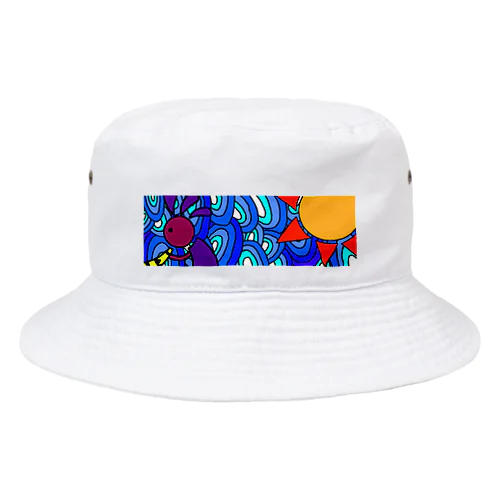 海の日のココペリ Bucket Hat