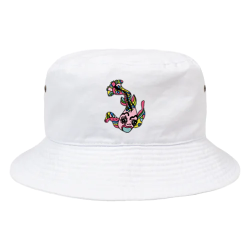 魚肉たんぱく　kun Bucket Hat