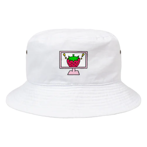 いちごのチーゴくん　テレビ Bucket Hat