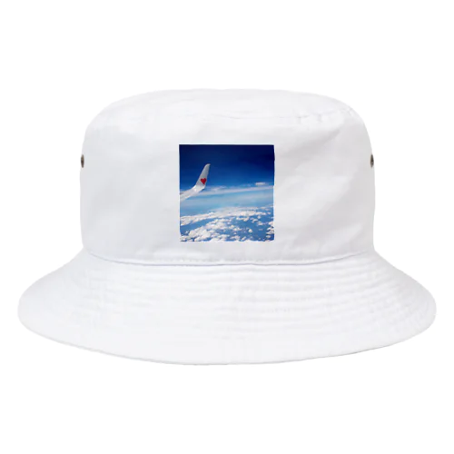 飛行機と雲の上 Bucket Hat