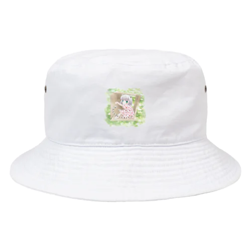 箱ねこ（芝） Bucket Hat