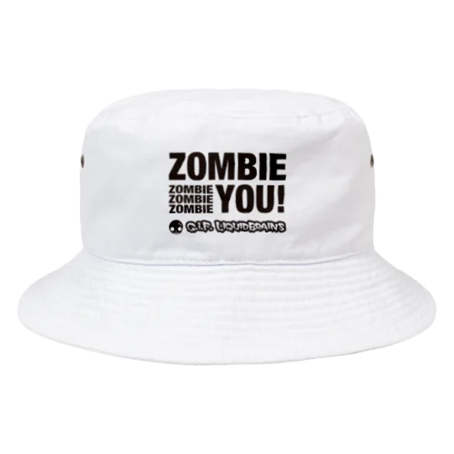 Zombie You! (black print) Bucket Hat