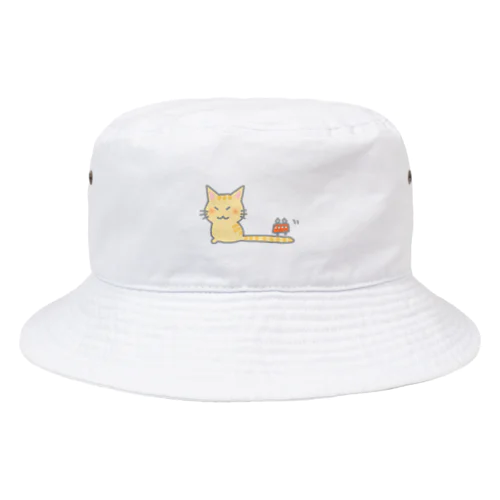 電車猫さん Bucket Hat