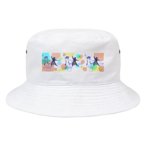 断食太鼓ポップ Bucket Hat